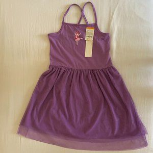 5/$25 Girls' Purple Ballerina Dress NWT 10-12 Large Gymboree